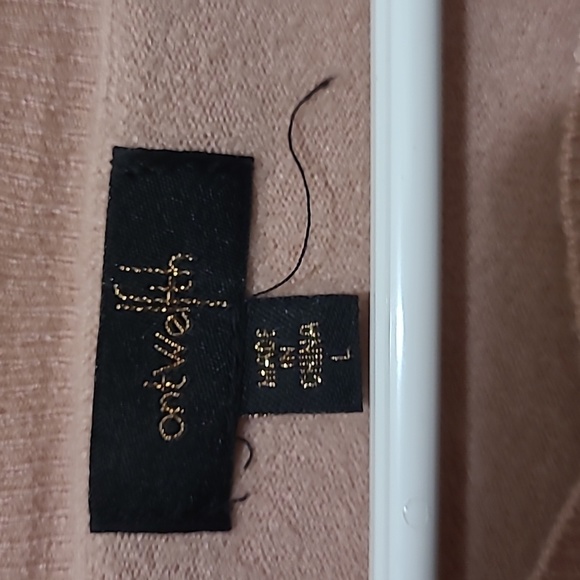 Mauve sweater with Pearls, Large - Picture 4 of 4